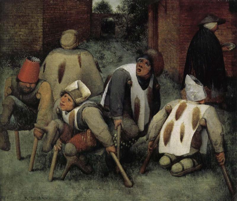 Pieter Bruegel Beggars who